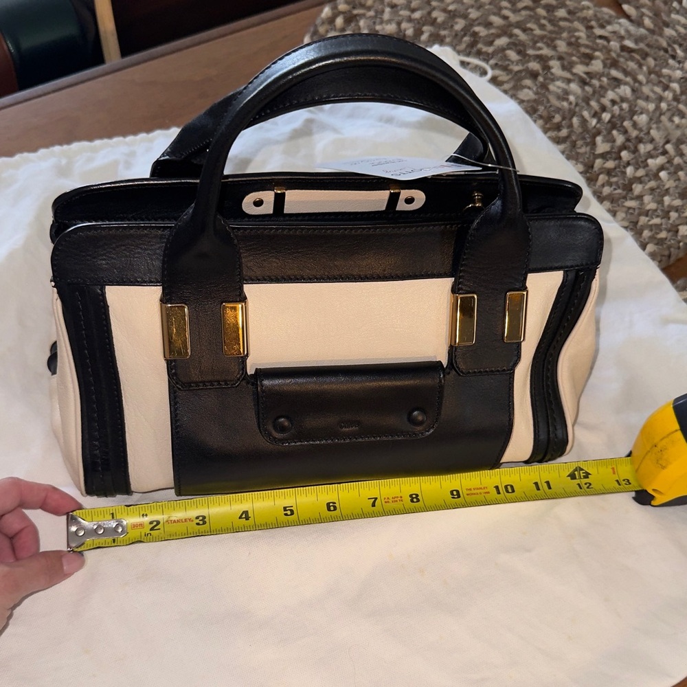 Chloé Alice Handbag 👜 two tone - Picture 13 of 15